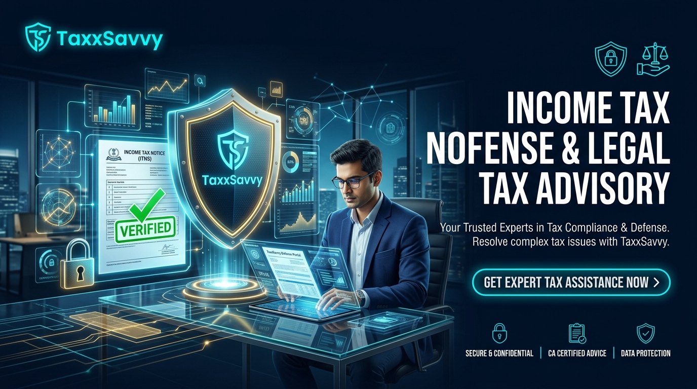 TaxxSavvy Notice Assistance & Advisory