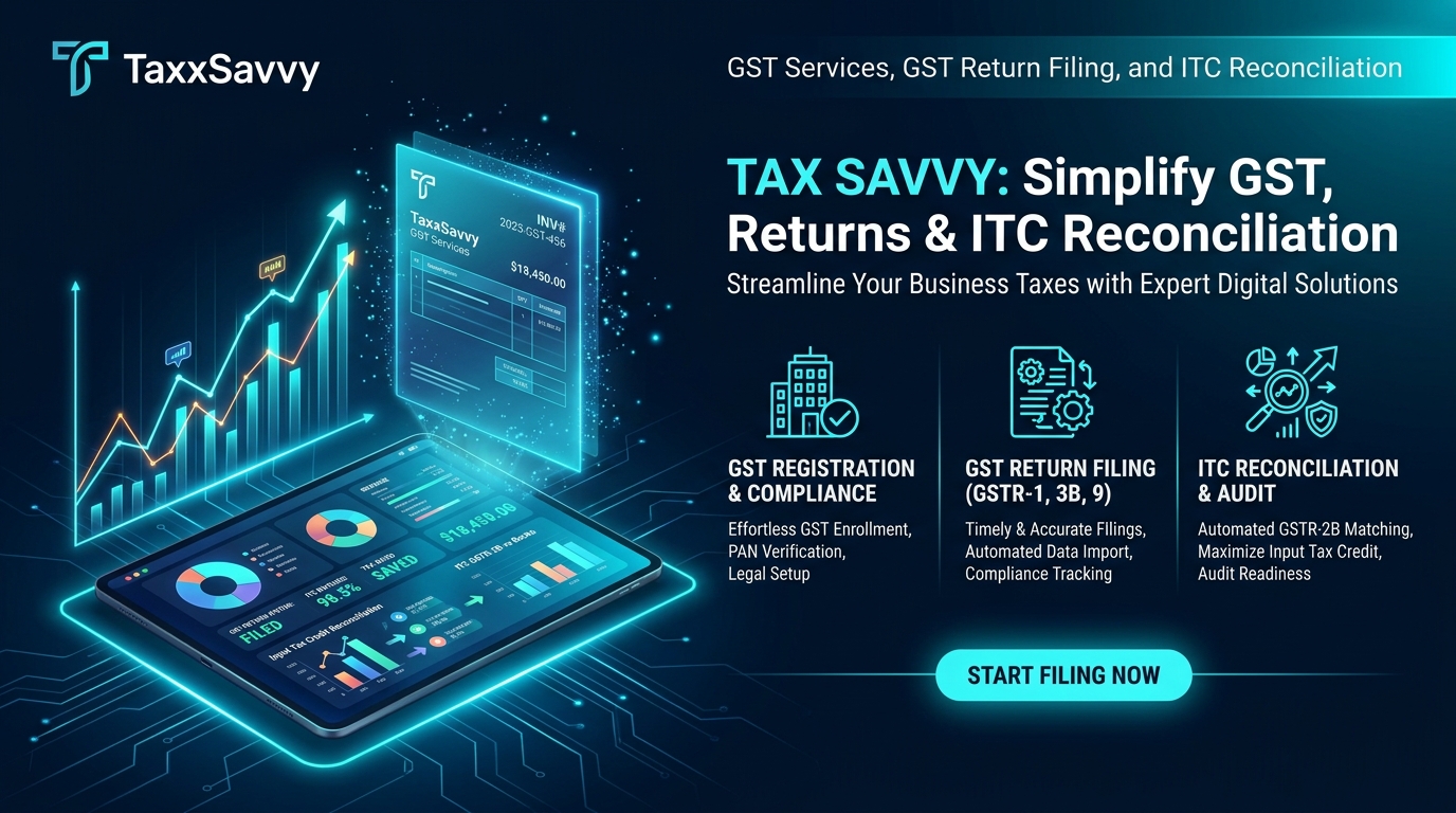 TaxxSavvy GST Solutions & Compliance